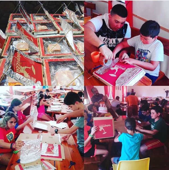 AlberguesREAJ's tweet photo. ¡Qué bien se lo están pasando nuestros niñ@s en el Campamento Solidario del @albergueserrani ! Una semana llena de actividades, juegos... con la colaboración de @telepizza_es :) #ProgramasREAJ #ProgramasBonitos #inclusion #Cuenca #Albergues @juventudclm https://t.co/Pp2Imp7e9x