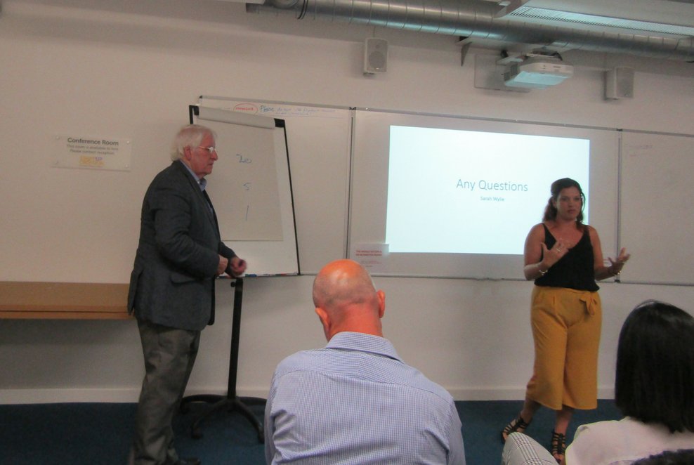 Globaldotmedia's tweet photo. Ian enjoys sharing his business stories to help us to run more profitable businesses at#Croydon Business Hub meetings. We loved Sarah's @PzazzInnovation unmissable #SellingTips and strategies on Monday too. Find out about our #PlanningToProfit Membership @ https://t.co/XLJN0N00IB https://t.co/CgNy0EHfYV