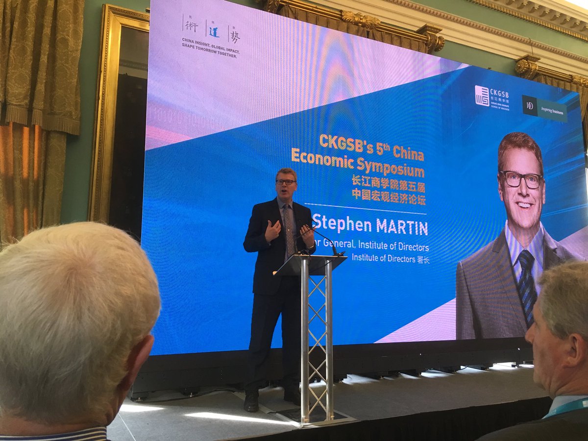 gesspeaking's tweet image. ⁦@The_IoD⁩ Stephen Martin ⁦@IoD_Stephen⁩ opens CKGSB’s 5th China Economic Symposium ⁦@CKGSB⁩ #ckgsbces18