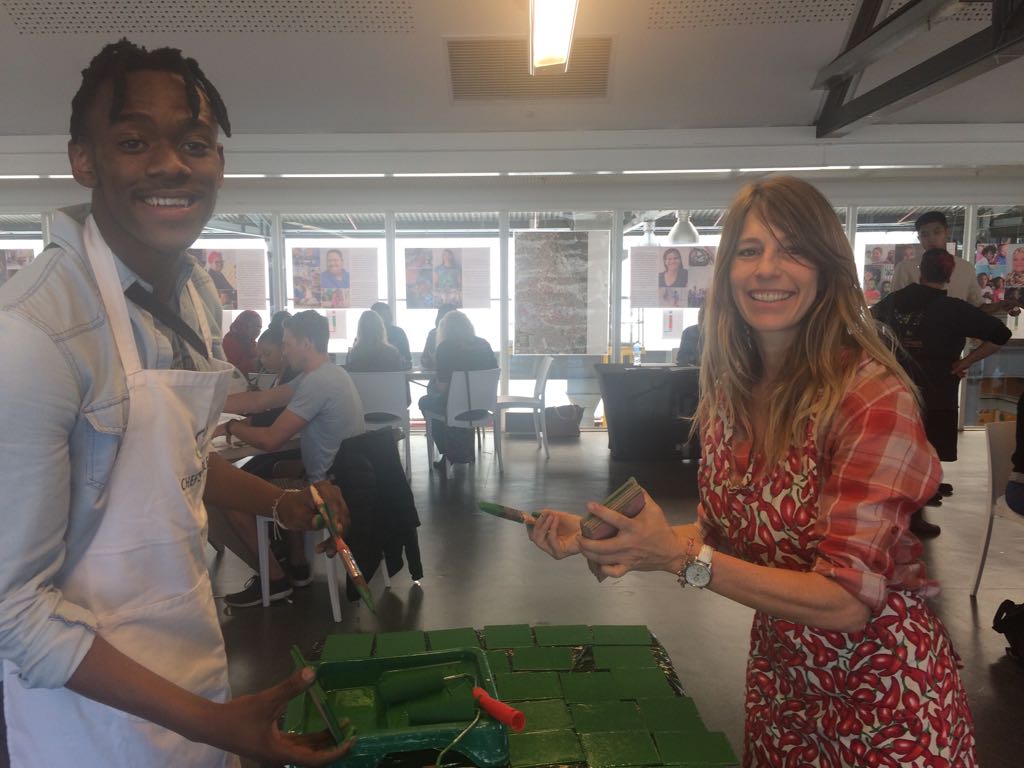 blinktower's tweet image. The crew spent #MandelaDay 2018 creating early childhood development learning aids for kids in Lavender Hill :) Thanks @learninginreach for a fun and fulfilling experience!