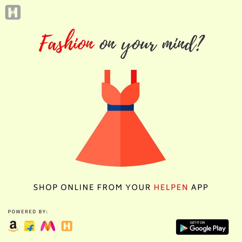 helpenindia's tweet photo. Looking for latest and trendy fashion styles?
Shop online from helpen app.

Download Now: https://t.co/tZc7akMhUU
*Exciting Offers Inside*

#SingleTapSeveralApp

 #Food #Shopping #Uber #Food #Pizza #AllInOne #Coupons #MoviePass #cashback #shoping #tshirtdesign #fashionblogger https://t.co/Ul3kZjdrqQ