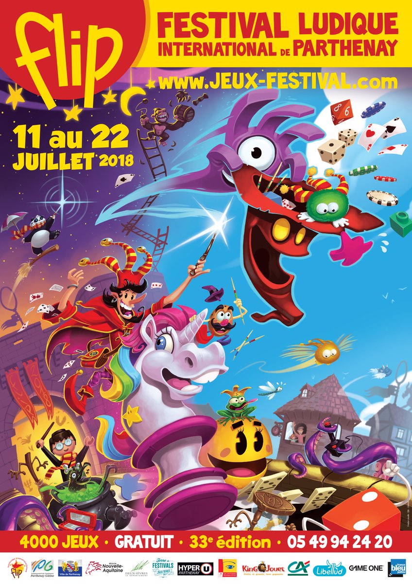 C'est le premier jour des Trophée Jeux Vidéo pour les #indiegames au <a href="/festivaldesjeux/">FLIP</a> ! Pendant 3 jours, venez tester et voter pour votre jeu favori ! Avec <a href="/MacralesStudio/">Macrales Studio</a> <a href="/headbang_club/">DeathTower - overclocked tactical JRPG</a> @PileUpGame <a href="/studioblackflag/">Studio Black Flag</a> <a href="/SCC_Game/">Super Chicken Catchers</a> et <a href="/MiyuDistrib/">Miyu Distribution</a> 🕹️