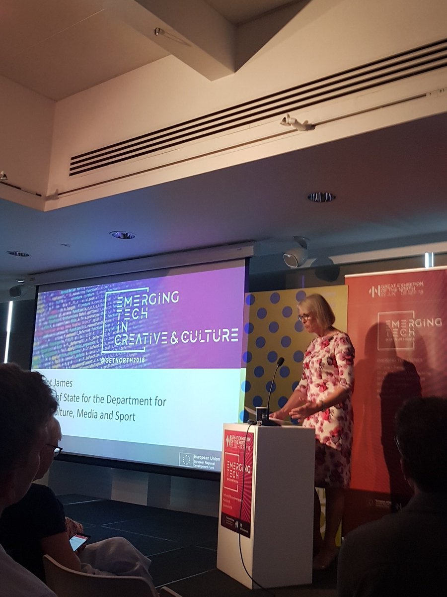 ShaunXRAllan's tweet photo. Checkout our Creative Fuse Virtual Catwalk App and Rocket Reimagined AR at #GetNorth #EmergingTech #CreativeFuseNE https://t.co/wuXEB6o9nq