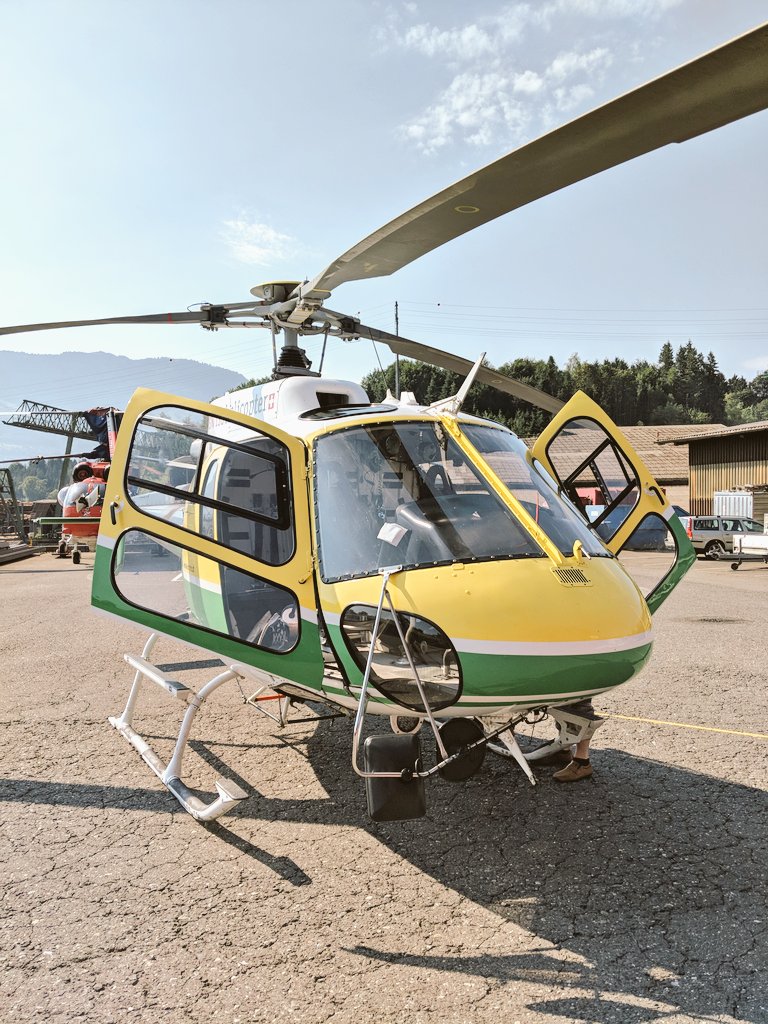 Ready for take off <a href="/SwissHelicopter/">Swiss Helicopter</a> <a href="/PhaseOnePhoto/">Phase One</a> #GEOTrend #mapping