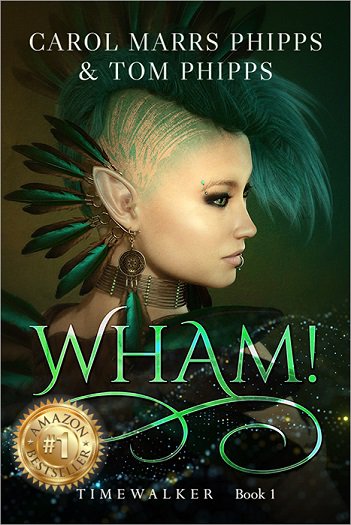 “The authors used a huge amount of imagination to bring this story to life, even making a language that is unique to the book. This was a good read and I'd recommend it!” WHAM! 2.99 getBook.at/8ba