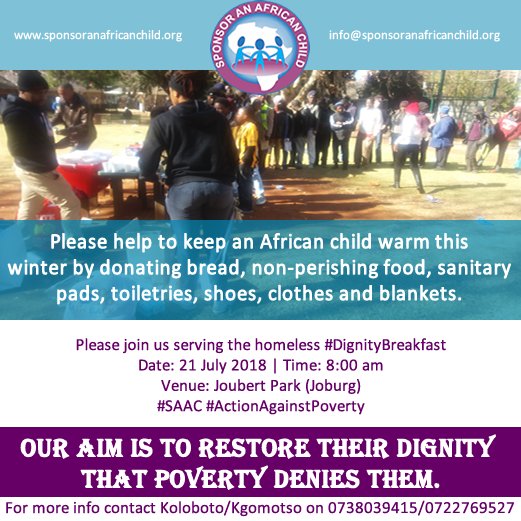 SmartsLifestyle's tweet photo. Getting ready but still need more support and donations for our #DignityBreakfast in Joburg on Saturday. #MandelaDay #Mandela100 #BeTheLegacy #ConfidentGirl #AnswerTheCall #MathaWena #HelpAGirlYouKnow #ActionAgainstPoverty #SAAC https://t.co/hBPKq4bYtG