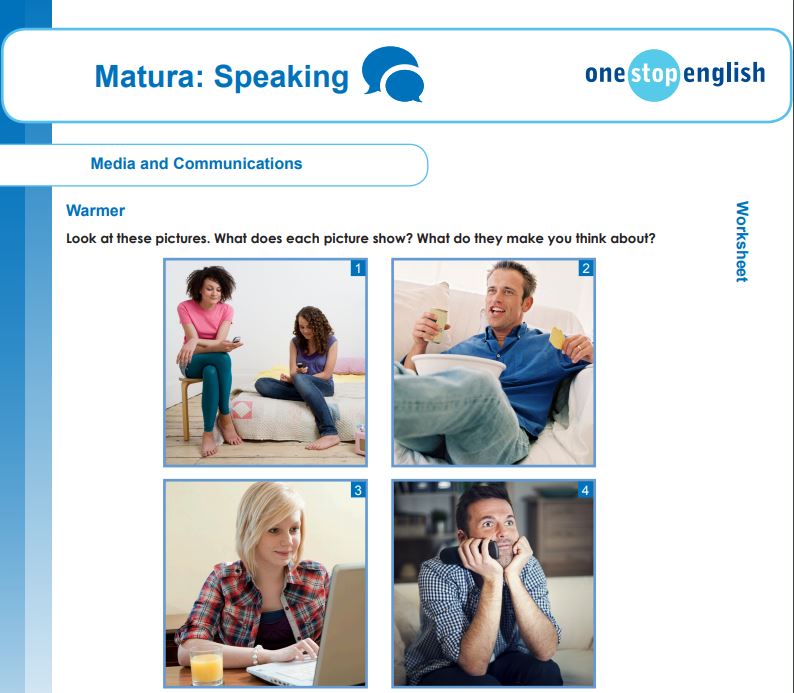 onestopenglish students talk about networking and communicating in this speaking focused worksheet https t co mdtjqa0s4s it s designed for matura exam students but could be used for speaking practice for general english too