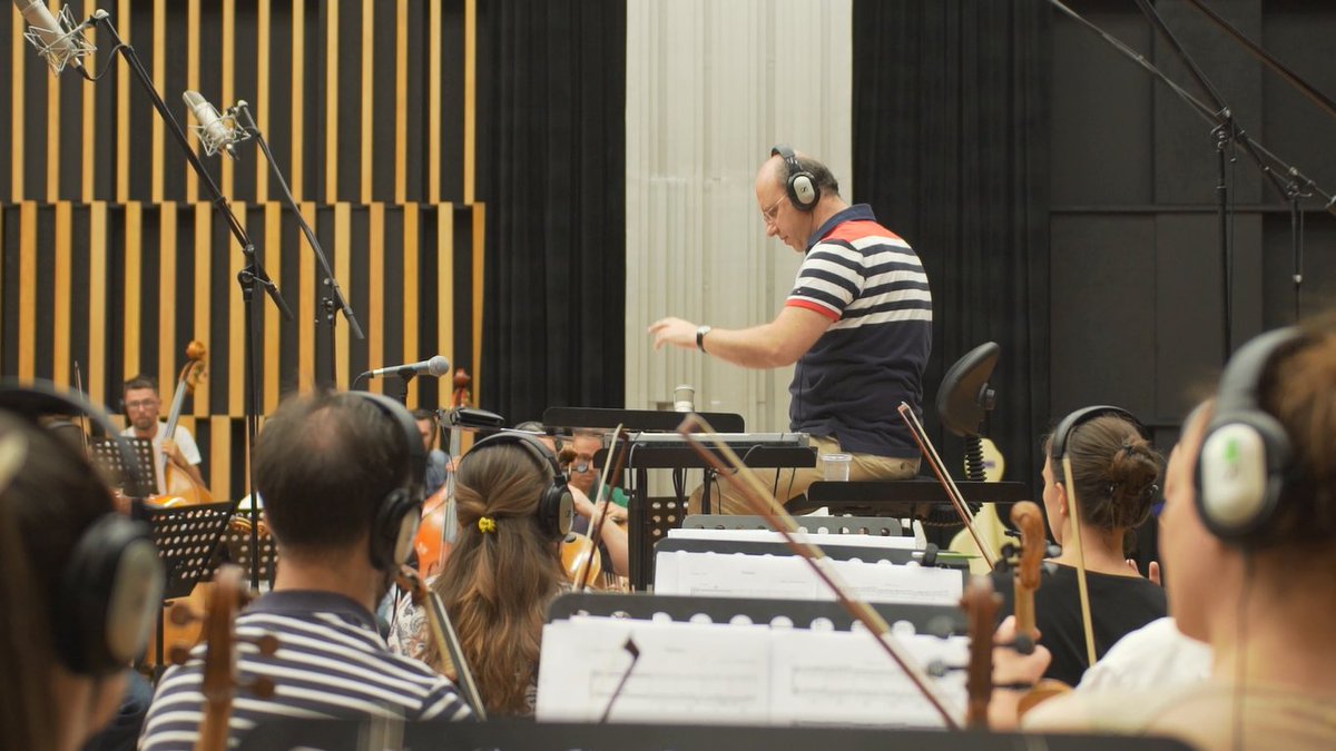 famesproject's tweet photo. Recording session with @freddiewiedmann for @ICONTM's new music library. #liveorchestra #ICON25 https://t.co/t26RgvGKjf