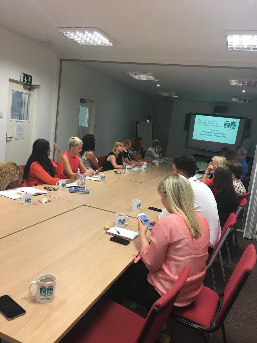 IncommunitiesHA's tweet photo. Really please to host the very first @WishYork_Humber ‘how to encourage young people into construction’ https://t.co/9gjlAiIsz0