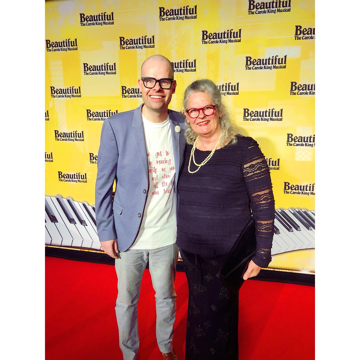 BenFromBrisbane's tweet photo. Opening Night of Beautiful: The @Carole_King Musical at @QPAC #BeautifulinOz https://t.co/941WoHfPrH