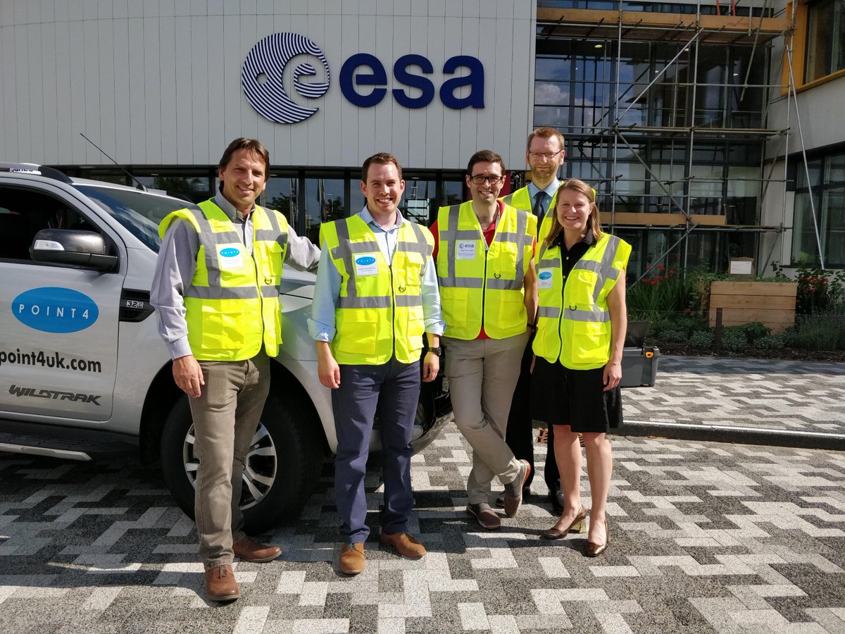Great day at <a href="/esa/">European Space Agency</a> this week for our technology demonstration project with support and engagement from <a href="/spacegovuk/">UK Space Agency</a> and <a href="/UKPowerNetworks/">UK Power Networks</a>. We are positive that space technology can help safeguard critical infrastructure!