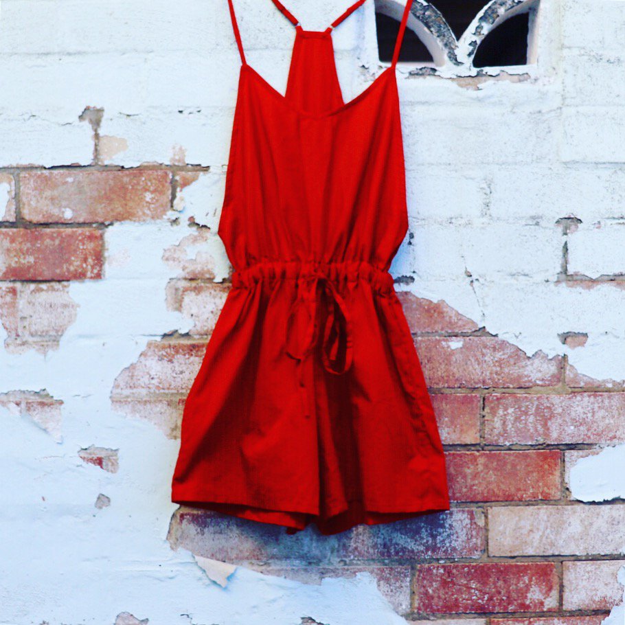 Ready for an adventure. Mixtape playsuit...