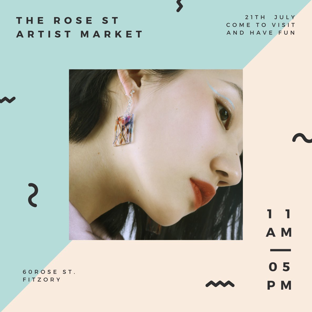 FKFYStudio's tweet photo. The weekend is almost here. Do you want have fun and happiness? We will meet up with u in the rose st market this Sat🌞🌞 Don’t miss out❗️

#mylook #fashionable #currentlywearing #fashionblog #abstractpainting #myart #artcollector #modernart #rosestmarket #earrings https://t.co/vg6QAAIF9f
