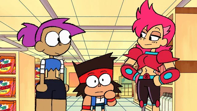 これらはアドベンチャータイムとか
スターバタフライより一段階新世代の
海外アニメだと思うんですが
OK KO以外吹替版が無かったり
放送が始まってなかったりするので
カートゥーン好きの面々には
今の内にキャラデザとタイトルを覚えておいて欲しい
順番にHazbin Hotel、Villainous、Owl House、OK KO 