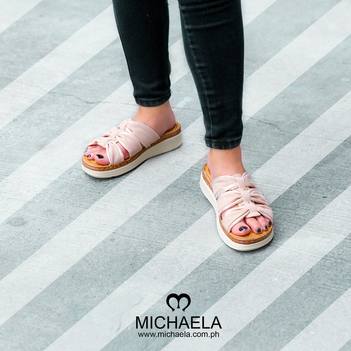 michaela flat sandals