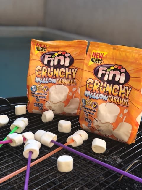 FiniConfiserie's tweet photo. C est la saison idéale pour déguster les CRUNCHY MALLOW CARAMEL à faire griller au barbecue 😎🔥 Qu'en pensez vous ? 🤩
Évidemment ils sont Sans matière grasse, Sans gluten et Sans colorant 👌🏻
Avec FINI c'est jamais fini 🍬🍭
#fini #bonbons #Avecfinicestjamaisfini https://t.co/nNTDChphZF