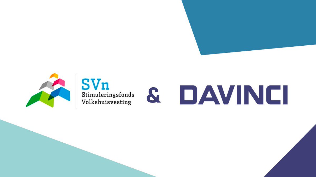 Gaaf nieuws voor Davinci: we mogen de complete Close Suite gaan implementeren bij het Stimuleringsfonds Volkshuisvesting! bit.ly/2NtKSZ0