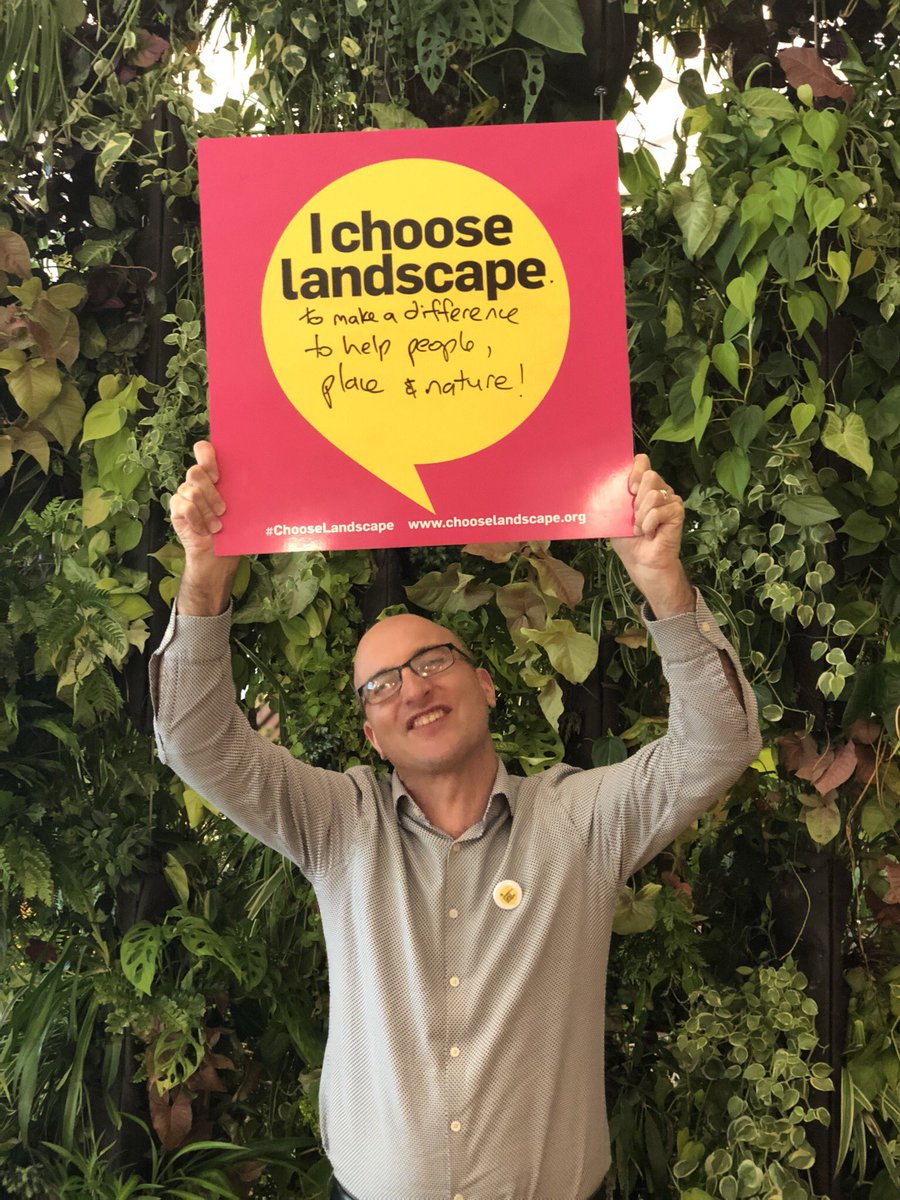 All of us across the @talklandscape team have a great passion to make a difference for society. You can help #people #place & #nature too if you #chooselandscape #IFLA2018