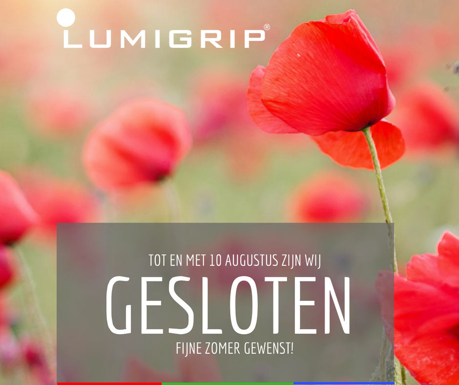 Wij zijn deze zomer een korte periode gesloten: maandag 23 juli t/m vrijdag 10 augustus. Vanaf maandag 13 augustus zijn wij er weer! Prettige zomer gewenst! 👍