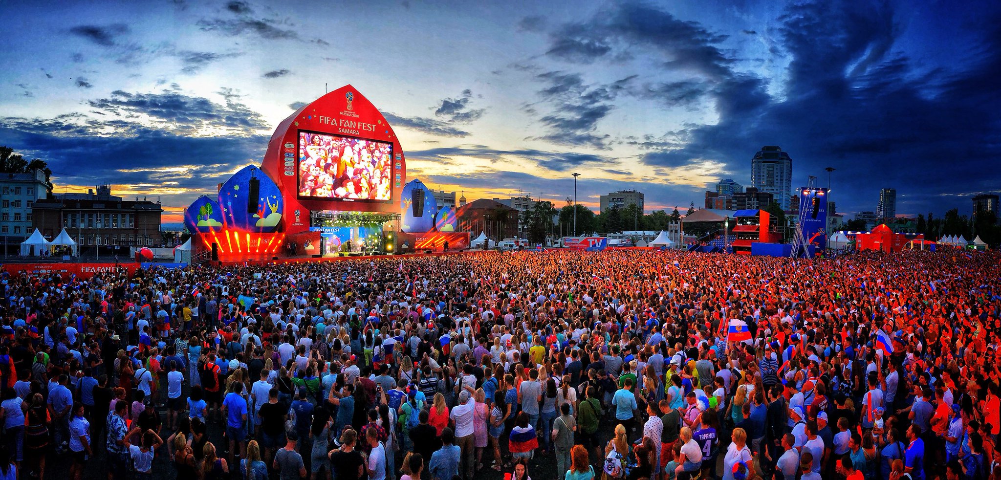 Fifa World Cup On Twitter 🤩 7 7 Million People Visited The 11 Fifa Fan Fest Venues During