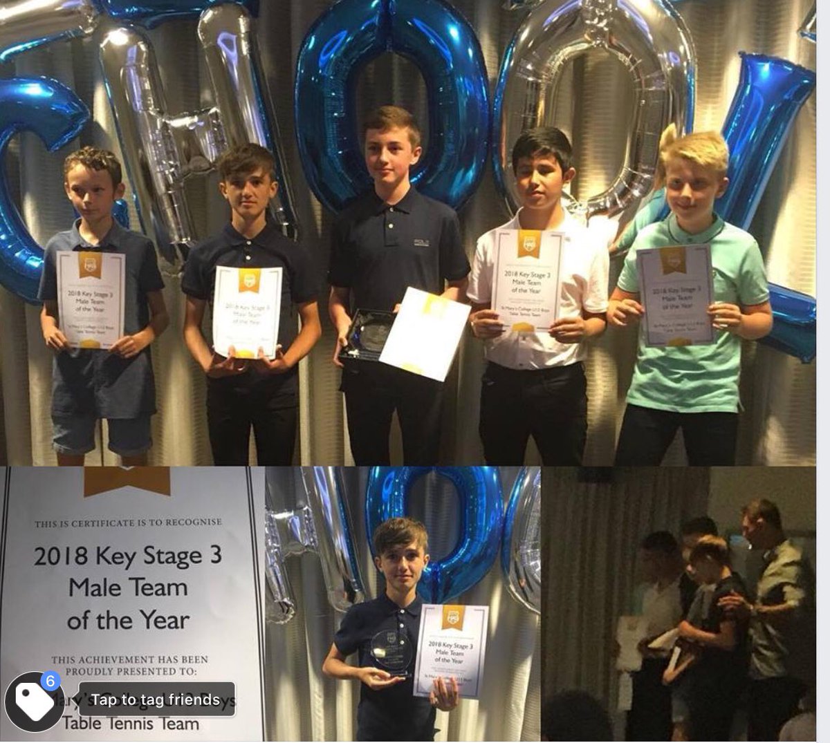 jodi_foston's tweet photo. Well done to zach and team mates winning team of the year KS3 #HASawards ๐๐๐๐๐ https://t.co/YIEmwJoD0l