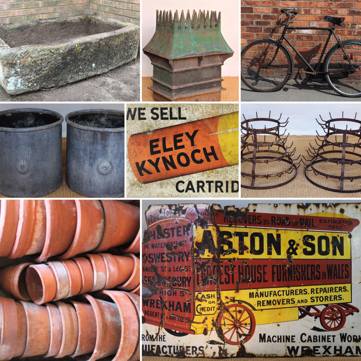 CTrevanion's tweet photo. Lots of options for our green fingered gardeners in our auction on Saturday. Come and see us or view the online catalogue here ⬇️
https://t.co/MxwI38ir9k
#gardentrough #vintage #leadplanters #planters #vintagebicycle #Raleigh #flowerpots #pottyaboutpots https://t.co/bMHJWdN1c3
