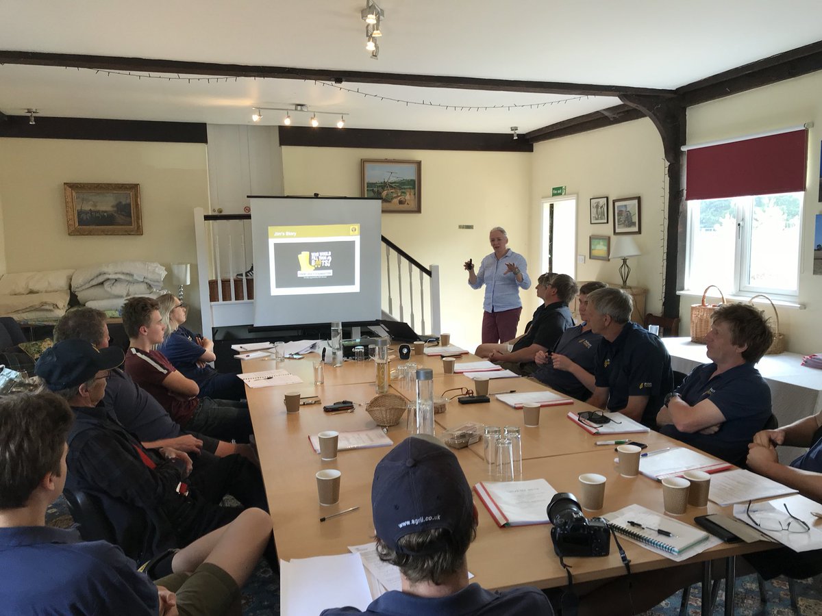 Health and safety training with <a href="/nfum/">NFU Mutual</a> #FarmSafetyWeek good to have the 2018 team together
