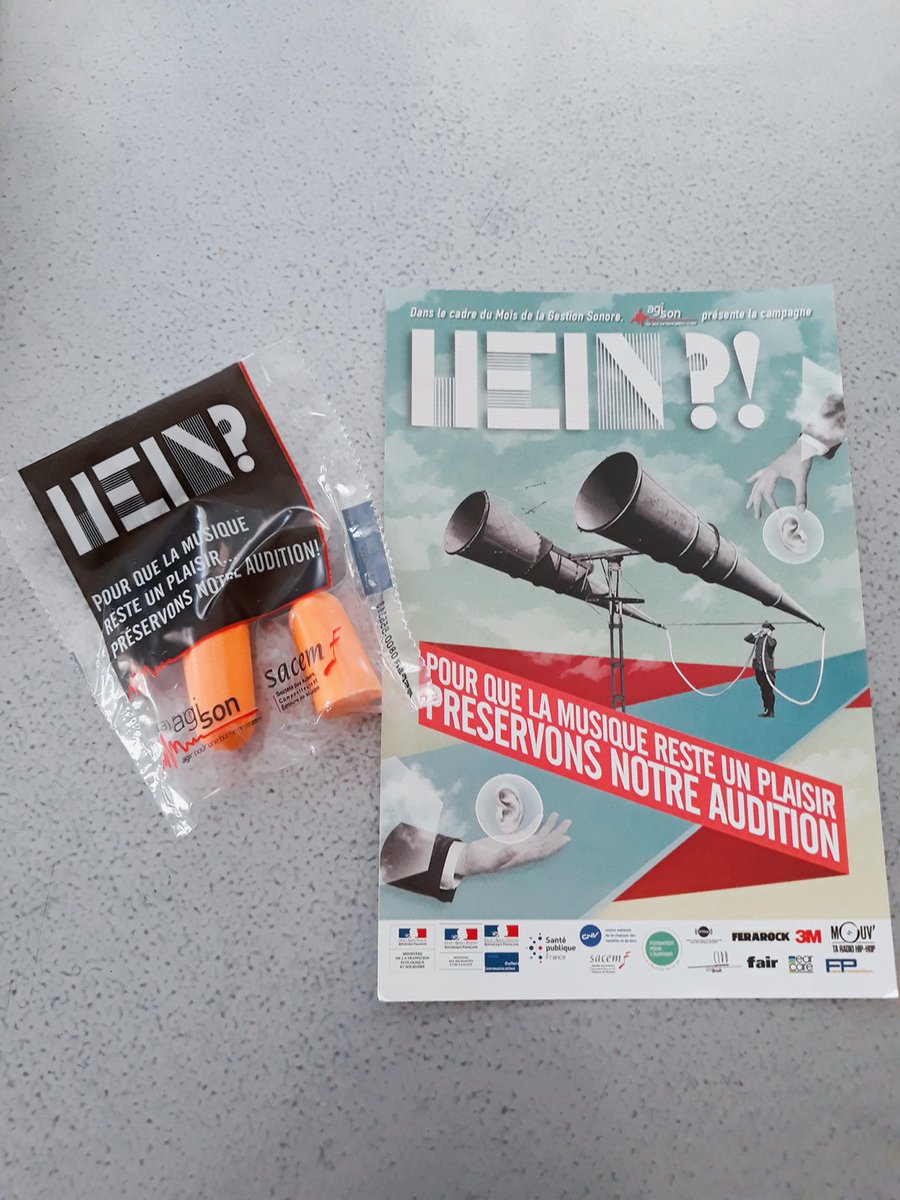 fetezclairs's tweet image. Oui on te l'a déjà dit, mais :

C'est important de préserver ton ouïe quand tu sors ! ☝

Ces protections permettent de diminuer le niveau sonore jusqu’à 25 décibels 👂