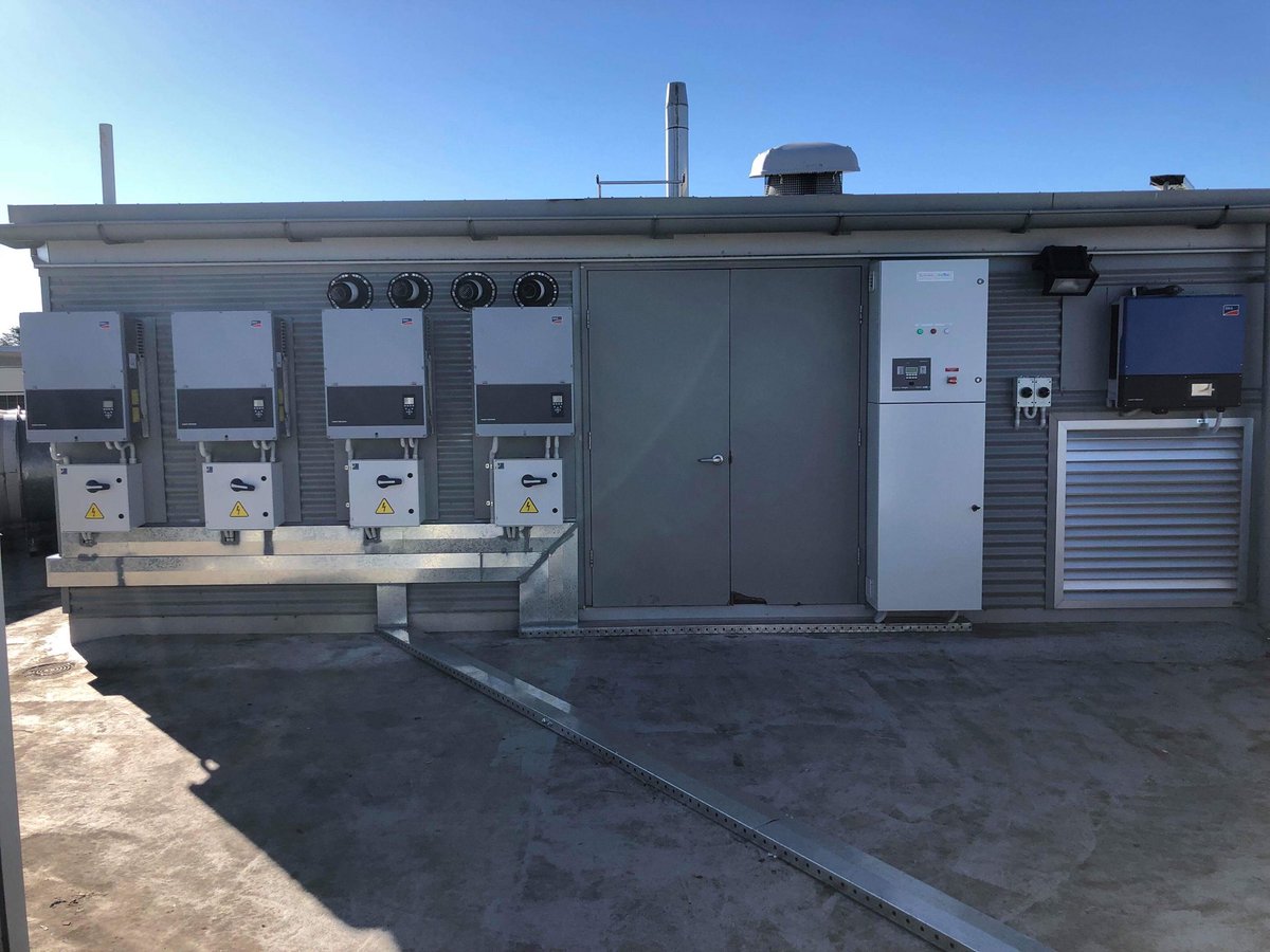epc_solar's tweet photo. Inverter station nearing completion for a Retirement Village #commercialsolar #SMA #retirementvillagesolar #trinaduomax #EPCSolar #renewables https://t.co/dYm8tUggkr
