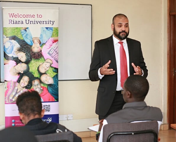 RiaraUniversity's tweet photo. Talent and Career Skills Development Public Lecture by Deputy Director- YALI Regional Leadership Center (East Africa) Mr. Imran Vaghoo. 
#NurturingInnovators https://t.co/wzYt57761b
