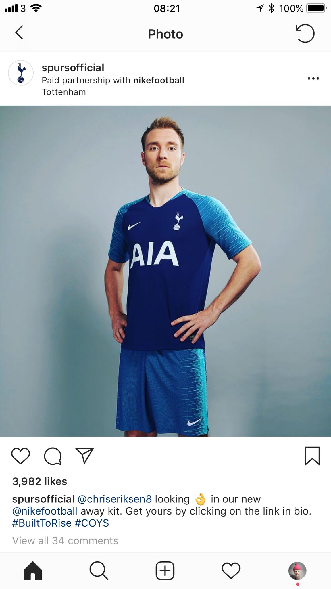 tottenham 2nd kit