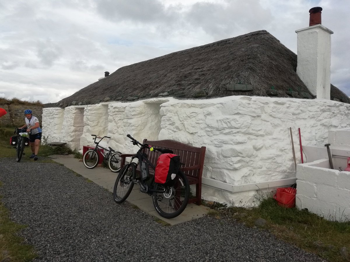6 islands done after a 58 mile cycle  across Benbecula, North Uist the overnight at the Gatliff hostel in Berneray. Arrived just in time for the  gala week BBQ and bonfire on the beach. What an amazing end to the day.