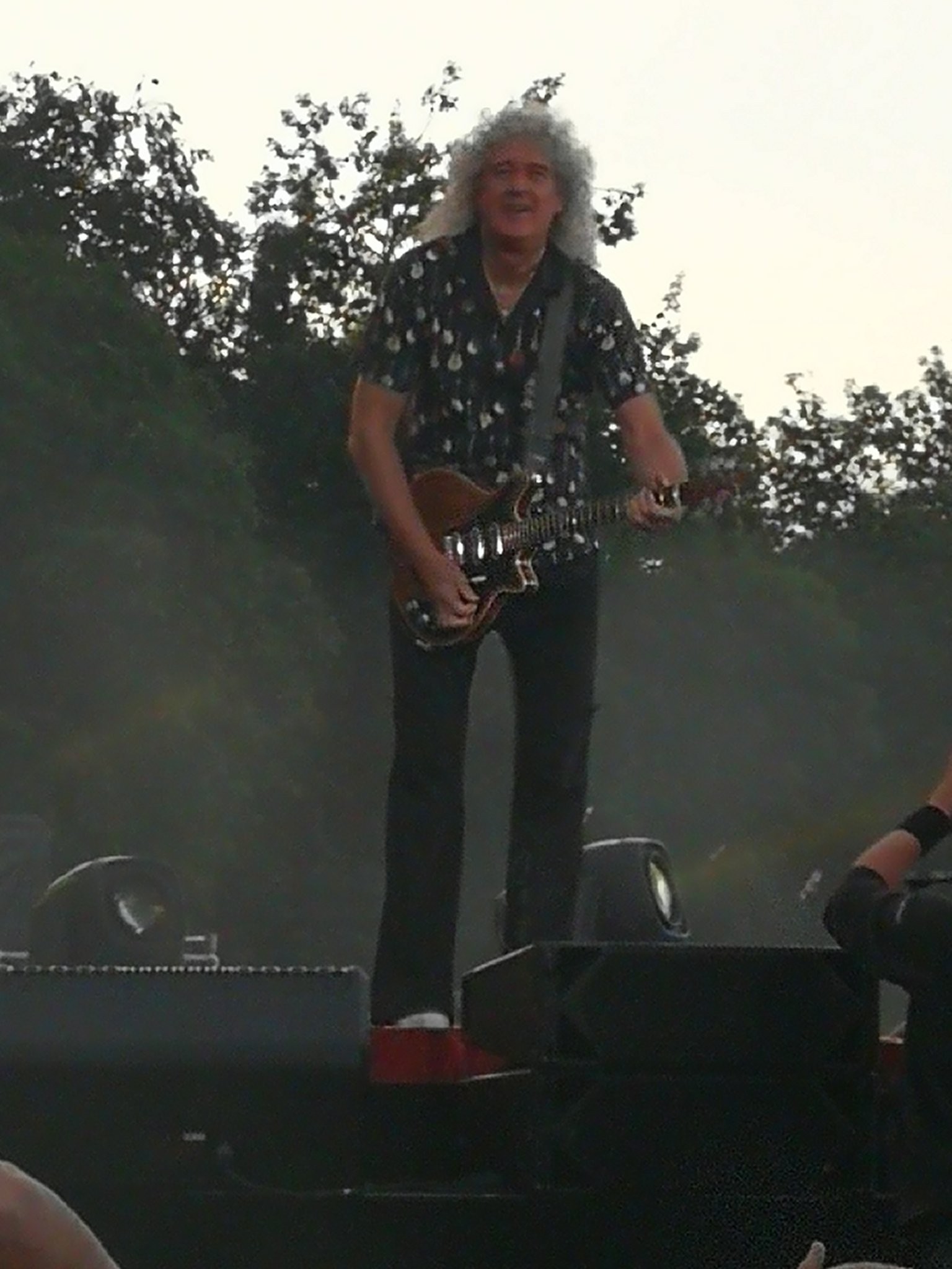 Happy birthday Brian May , rocked it out in Marley park, Dublin   