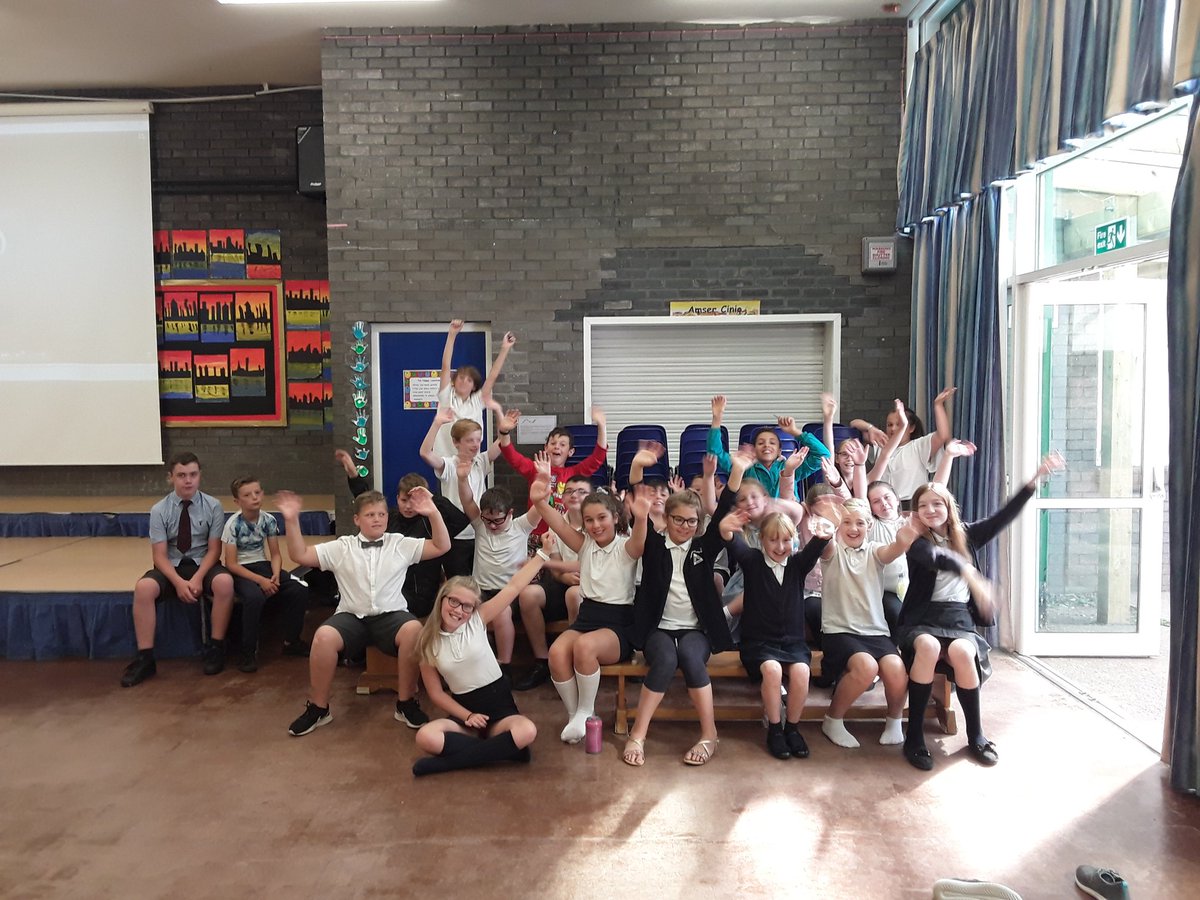 Lovely morning with Goytre watching the leavers assembly dress rehearsal.  Parents are in for a real treat. Good luck next year to an amazing bunch of young people.