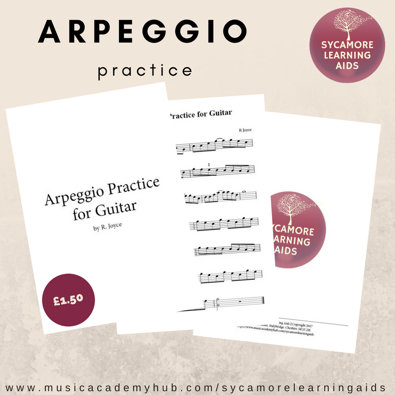 MusicCornerHub's tweet photo. https://t.co/jfs6ypLXUu #digitaldownload #guitar #arpeggiopractice £1.50 #downloadnow https://t.co/EckT1RbMzk