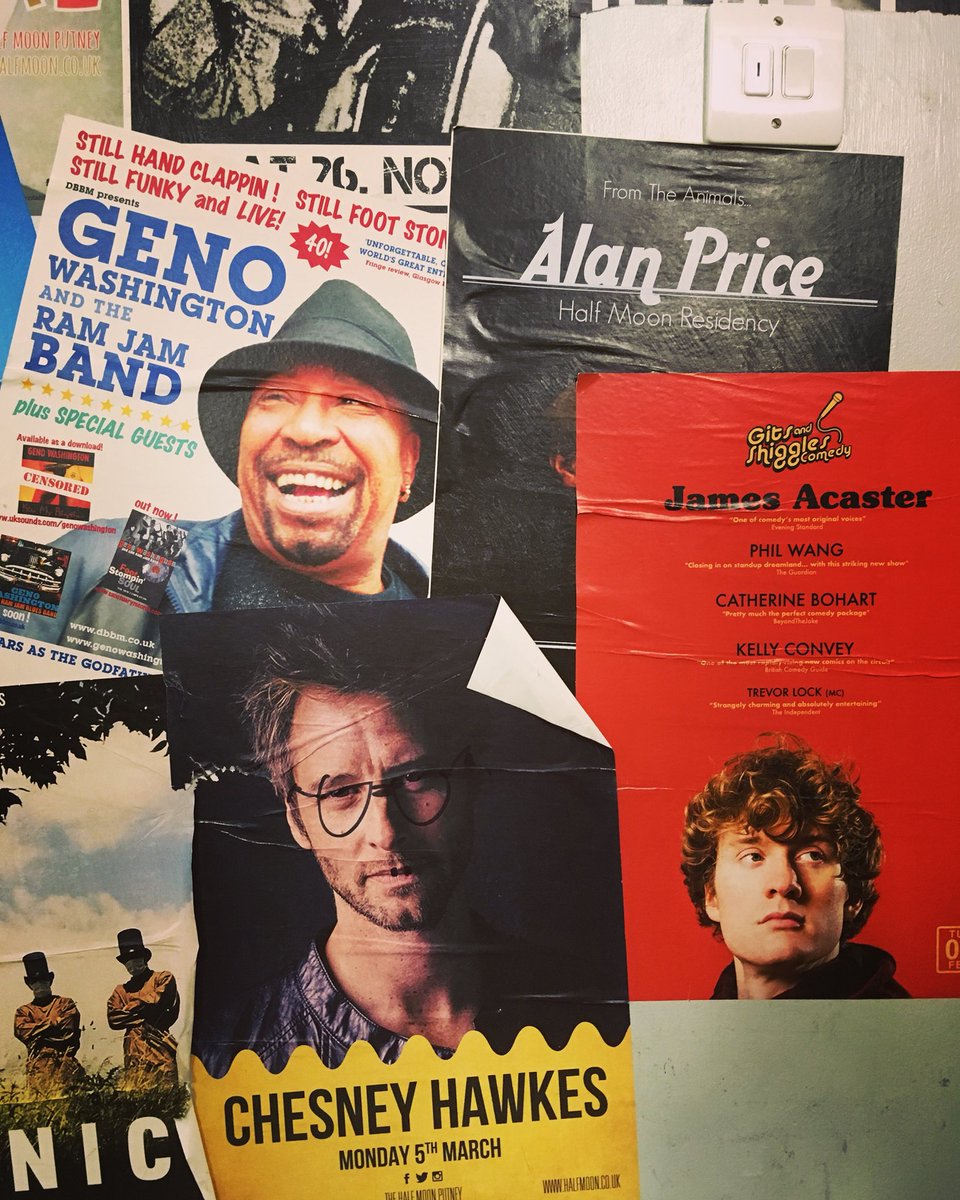 Someone has drawn glasses on Chesney Hawkes

Here are the suspects...

Geno Washington looks happy... just pulled off a top glasses-based prank?

James Acaster looks away suspiciously - wracked by Chesney Hawkes glasses guilt?

My money is on Alan Price, because he’s hiding...