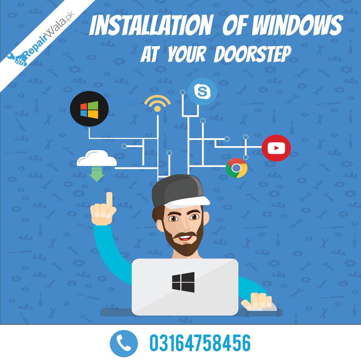 repairwalapk's tweet photo. Having Issues in Installing Windows? Don't Worry, Repair Wala will Install Windows at your doorstep. 😎

Avail our services at
https://t.co/X1s28fdowP
03164758456
#repairwala
#phone #mobile #android #iphone #samsung #lahore #stop #break #delay #repair #service #easy #fast #fix https://t.co/n5T6f0Vs8F