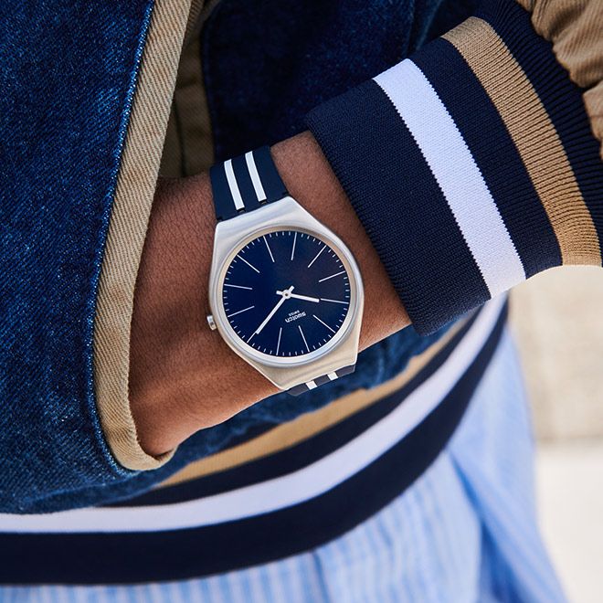 Hodinky365's tweet photo. Stylové hodinky #Swatch Skin už i v oceli >> https://t.co/yHBRcStyuy https://t.co/qOfeYK7Hxz