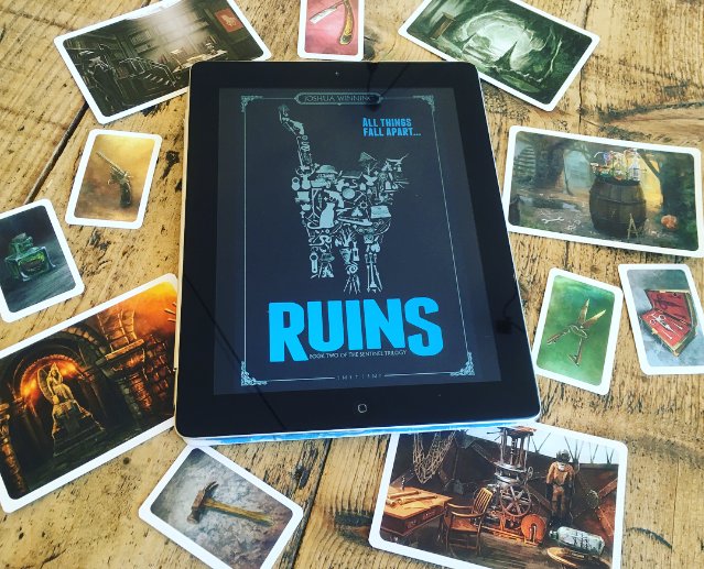 Hey_GoodBookin's tweet photo. Ruins - Joshua Winning
#bookblogger #bookreview #sentineltrilogy https://t.co/VJdyoi9n0I https://t.co/7i0TlXXAdW