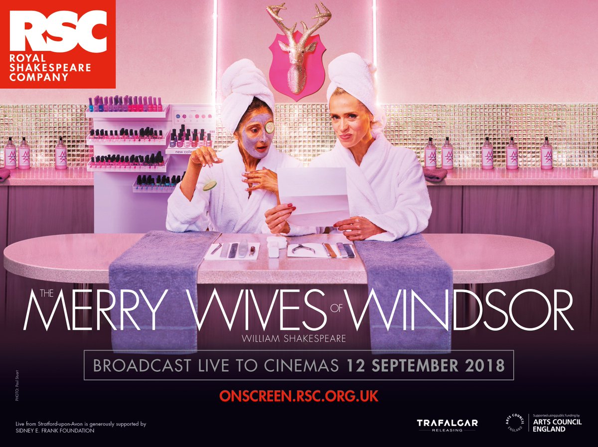 BoroughHalls's tweet image. David Troughton plays John Falstaff in the RSC's production of Shakespeare's comedy 'The Merry Wives of Windsor' - broadcast live to #Stourbridge on Wed 12 Sept. #RSCWindsor #RSCLive boroughhalls.co.uk/rsc-live-merry…