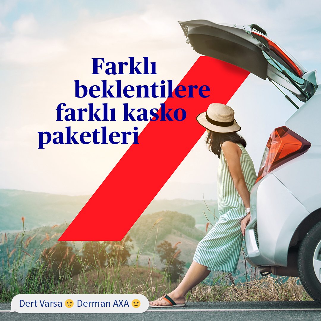 Tutumlu, Maksimum ya da Büyük Hasar? Farklı beklentiler için farklı farklı avantajlar sunan kasko paketlerimizle henüz tanışmadıysanız linke tıklamanız yeterli  👉🏼 bit.ly/KaskoTeklifi__  #DertVarsaDermanAXA