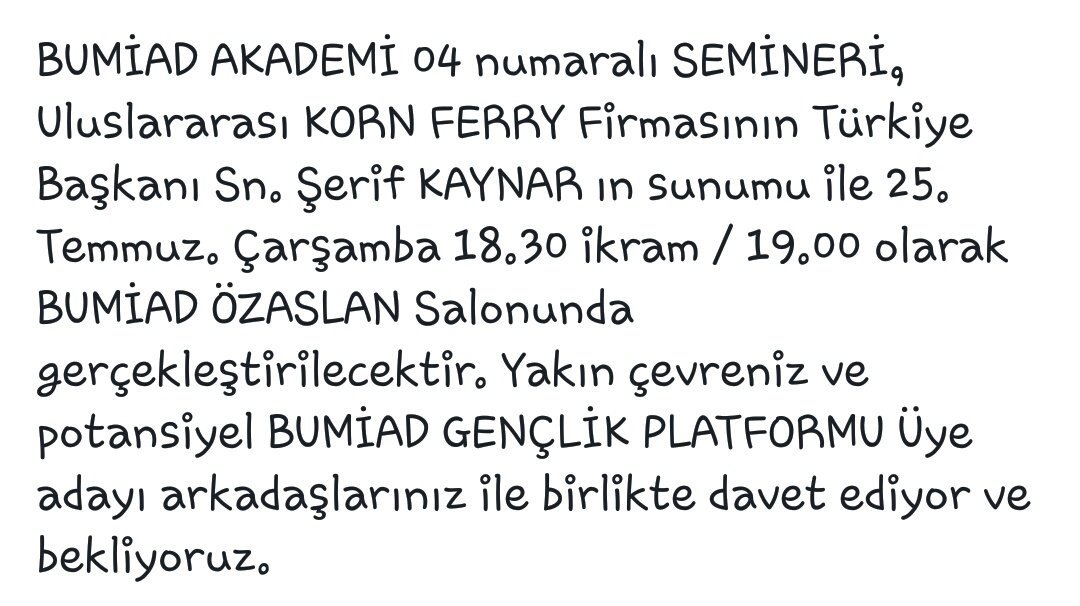 BumiadP's tweet photo. Sayın Başkanımız Orhan EFE 'den duyuru... https://t.co/tMVmGNEZUa