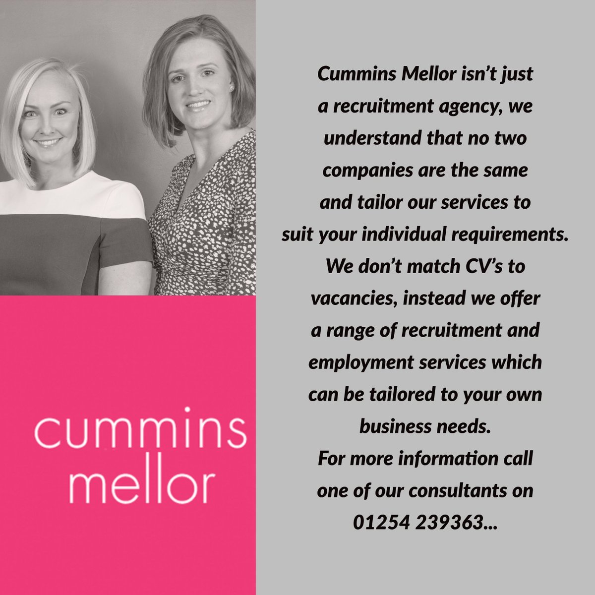 cumminsmellor's tweet photo. Unemployment is at it's lowest in 30 years which is fantastic for the economy, however it's making the recruitment process even harder. If you are struggling to attract the right candidates why not give one of our experienced consultants a call for advice or support... https://t.co/KvUNyUW9zj