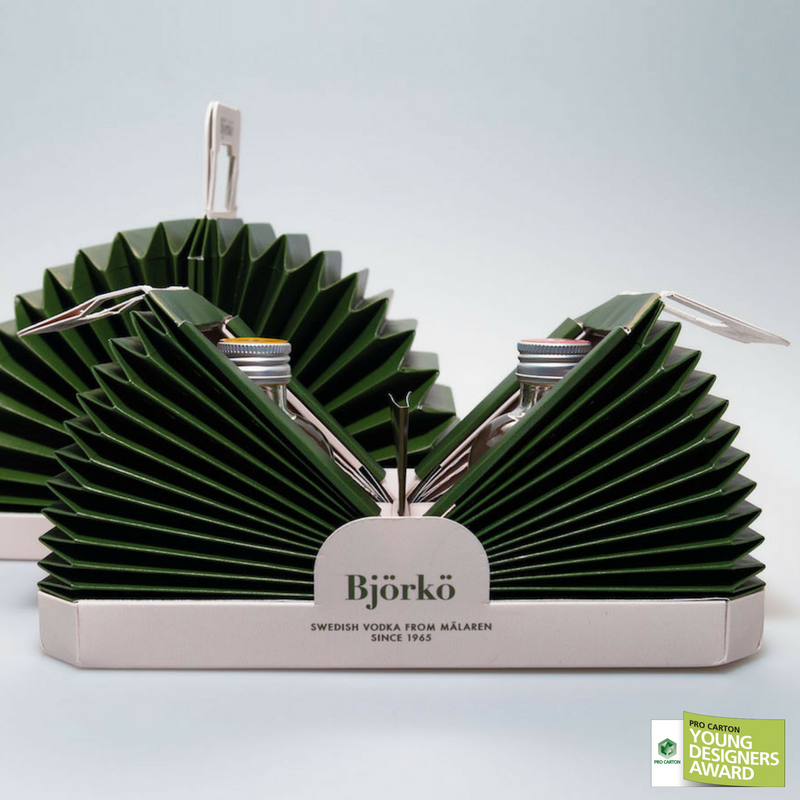 Pro_Carton's tweet photo. „Björkö duo bag“ is a luxurious #packaging experience that you would be happy to bring to a dinner with friends or give away as a gift. Vote for this magnificent #pcyda design designed by three talented students from @brobygrafiska: https://t.co/GsOfjShOpJ #friyay https://t.co/LNZWUCJ5xW
