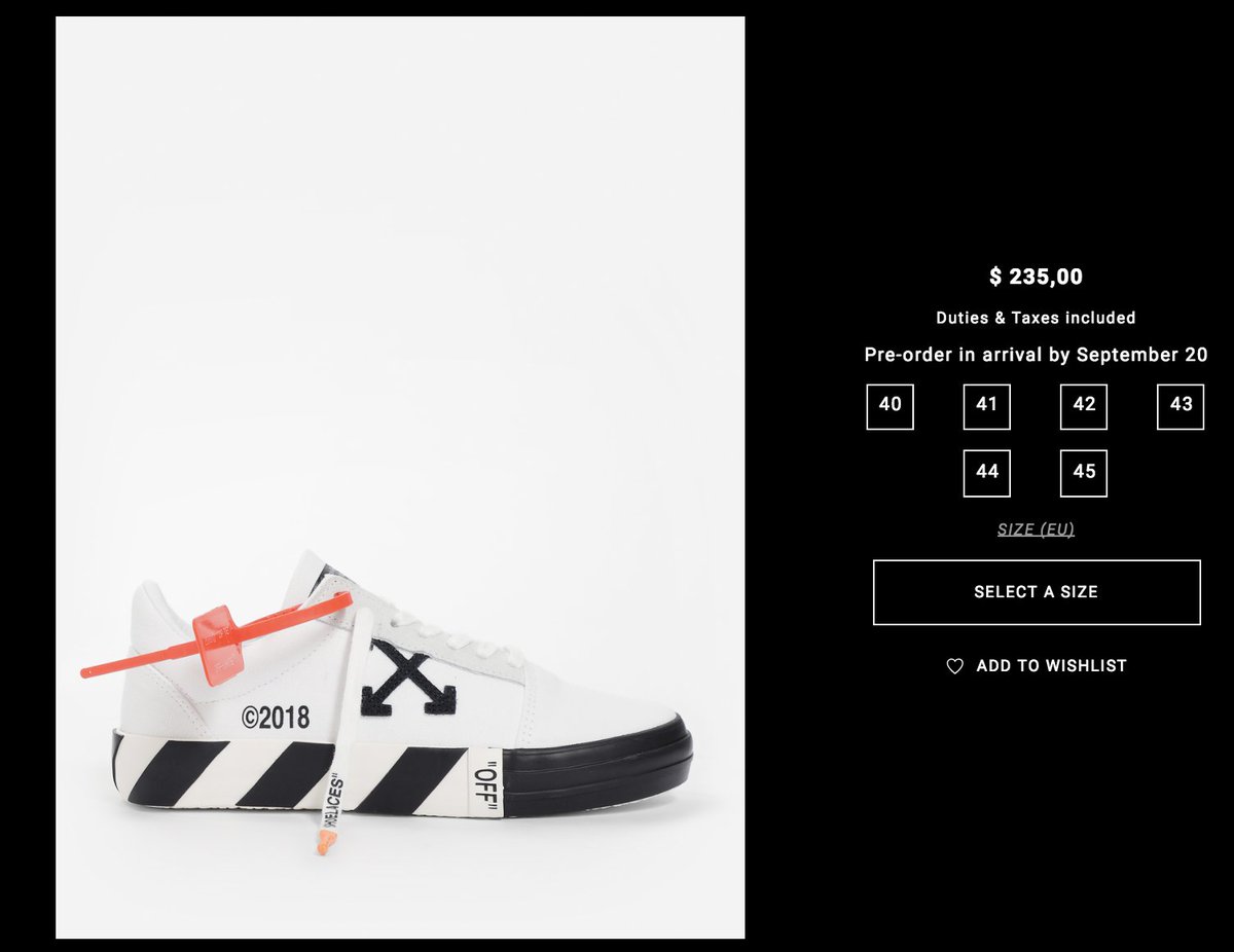 SOLELINKS's tweet photo. PRE-ORDER RESTOCK
Off-White Vulc Low Top

Black:https://t.co/xAAMV4vlId
White:https://t.co/NmYIylNe3K https://t.co/Z0byTwCPRg