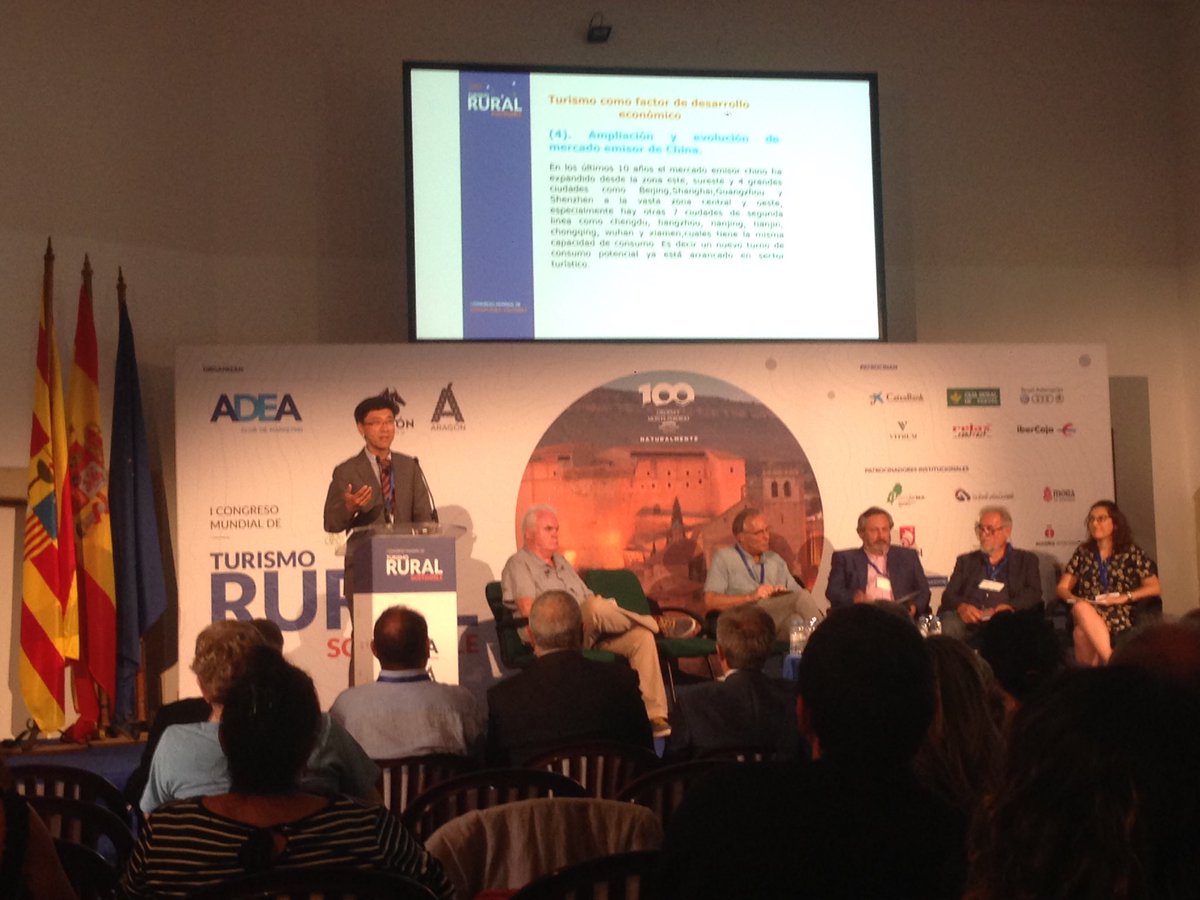 La frase de <a href="/KlausEhrlich/">Klaus Ehrlich</a> "Hay que poner Teruel en el Mapa" marca el objetivo en el que seguir trabajando. #CongresoTurismoRuralSostenible