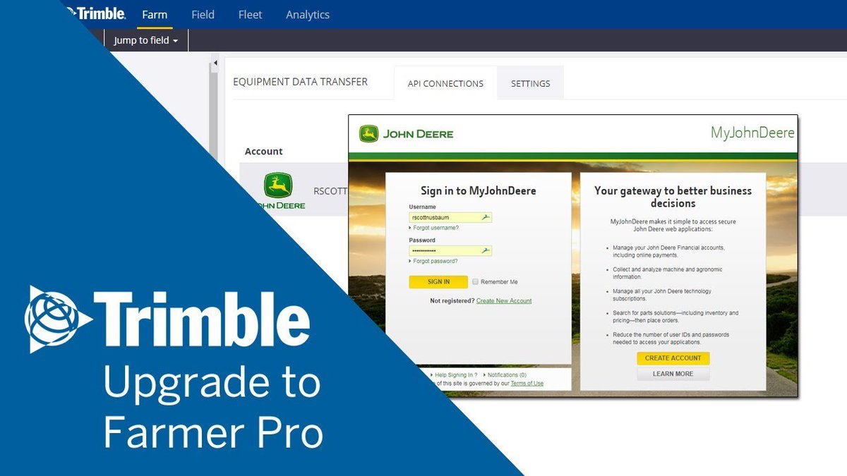 ptx_trimble's tweet photo. [VIDEO] Today’s farmer owns multiple brands of precision farming equipment – they need that #farmdata to flow seamlessly into a single software platform. #TrimbleAgSoftware can help with that. 
Learn more: https://t.co/RShujslnyn
#FarmWorks https://t.co/HGbR1oruKD