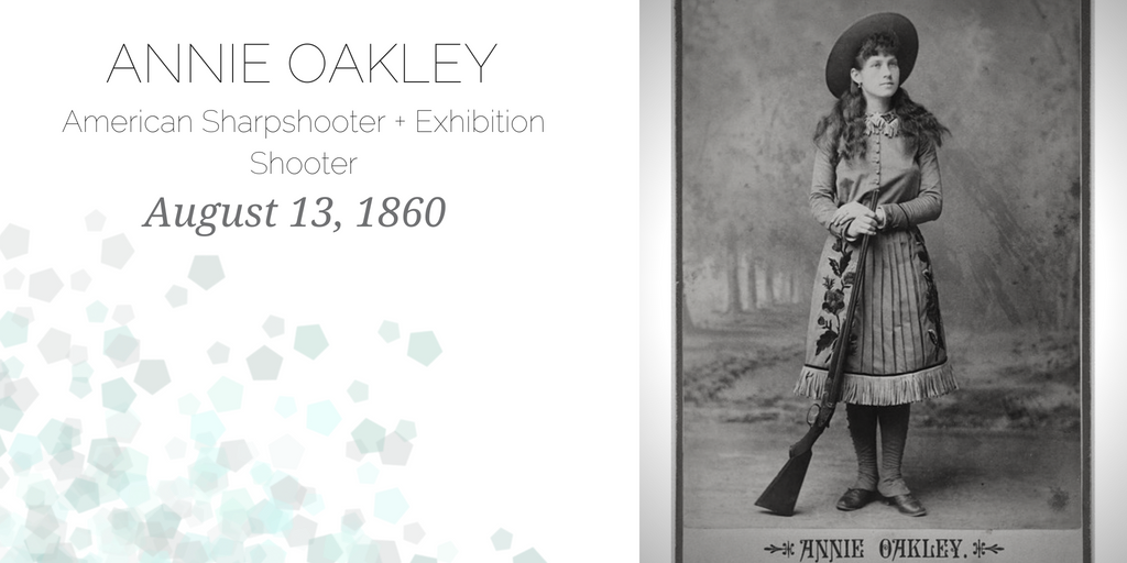 Happy Birthday to everyone's favorite sharpshooter! That's right. Today is Annie Oakley's 158th birthday!
#mavenly #killinit