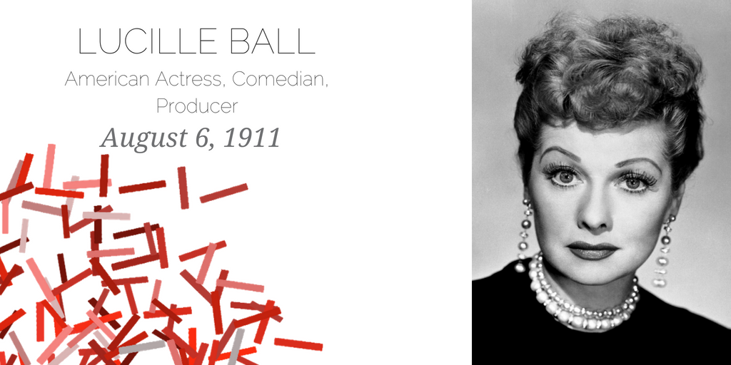 Happy Birthday to a woman whose life work was to make people smile! Lucille Ball would have been 107 today! #lucileball #funny #welovelucy #mavenly