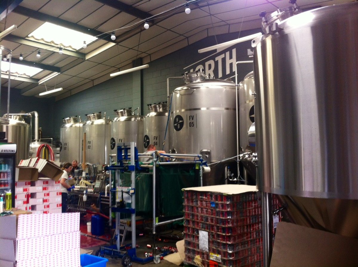 Today <a href="/thespanishyard/">Organic Hops from Spain</a>  visited Leeds, home of <a href="/NorthBrewCo/">North Brewing Co</a> beers. Cheers!